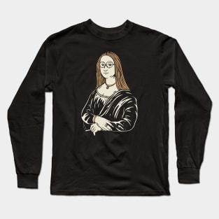 Bad Monalisa Long Sleeve T-Shirt